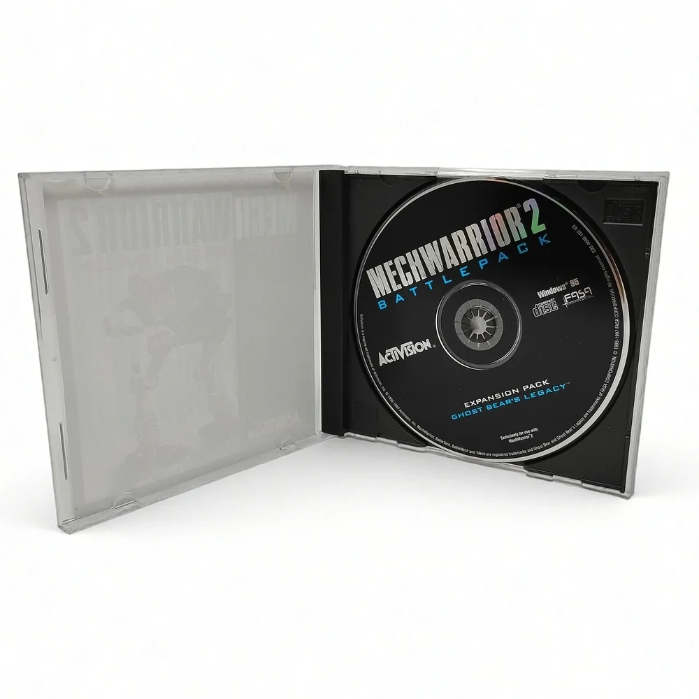 Activision MechWarrior 2 Expansion Ghost Bear Legacy PC Game BattlePack Edition
